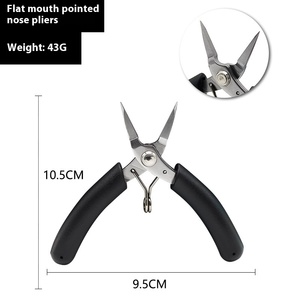 Tự Làm Mô Hình Thép Carbon Đồ Trang Sức Kìm Của Nhãn Hiệu Thủ Công Mũi Nhỏ Nhíp Mini Toothless Dụng Cụ Cầm Tay Với PVC Xử Lý OEM Tùy Chỉnh - Product Image 5