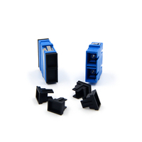 Adaptador de fibra óptica FTTH SC/UPC, 2 puertos de baja pérdida, modo individual, 9/125um, dúplex