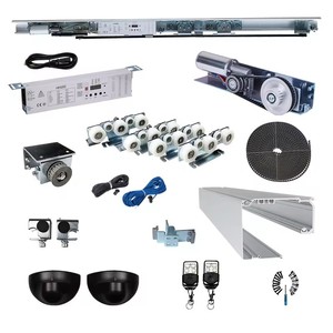 Opérateur de porte automatique <span class=keywords><strong>HH350</strong></span>, système d'entraînement pour porte coulissante commerciale - Product Image 2