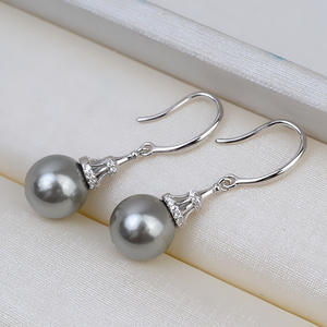 Juego de Accesorios de Plata de Ley S925 Hechos a Mano con Colgante de Doble Cuentas para Collar y Pendientes de Mujer, Soporte Vacío para Perlas de Europa - Product Image 3