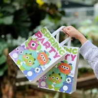 Sacs miniatures en papier kraft brun recyclables avec laminage pour figurines Lego - Option de logo personnalisé, emballage alimentaire pour sushis et lait