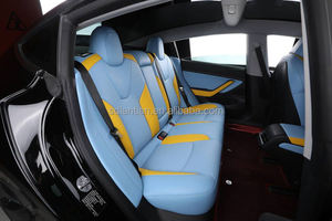 Accessori Personalizzati per Sedili Auto, Coprisedili in Pelle, Sedili Sportivi per Tesla Model <span class=keywords><strong>3</strong></span>/ Model X/ Model Y - Product Image 2