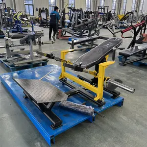 Équipement de gymnastique Commercial d'usine de Sport plaque de fitness machine de poussée de hanche chargée machine de levage de hanches équipement d'entraînement d'exercice