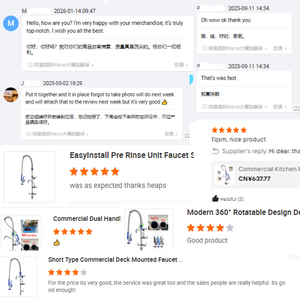 Mitigeur de cuisine chaud/froid en laiton de haute qualité à poignée unique, pour usage commercial/domestique, à poser sur plan, pour OEM/ODM CB1840, service complet avant la vente - Product Image 6