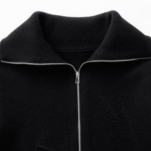 ओएम 100% ऊन महिलाओं की आकस्मिक मिडी-लंबाई वाली बुनाई के लिए मामूली ढीले फिट लंबी आस्तीन पोशाक पहनने योग्य दैनिक पहनने योग्य पोशाक - Product Image 3