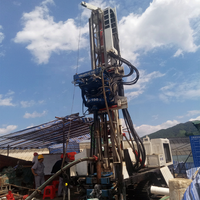 Rig de forage de surface monté sur chenilles professionnel, rig de forage sonique pour l'exploration de puits profonds