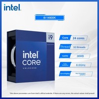 Pour la boutique officielle, processeur CPU Core I9-14900K/14900KF en boîte pour ordinateur de bureau