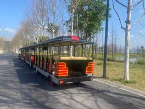 <span class=keywords><strong>Tren</strong></span> Turístico Urbano <span class=keywords><strong>de</strong></span> 72 Asientos con Diseño Moderno, Instalaciones Recreativas <span class=keywords><strong>de</strong></span> Lujo para Atracciones Comerciales - Product Image 5