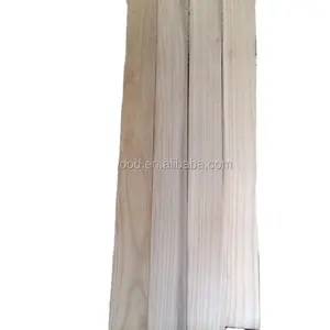 Planche en bois massif paulownia bois prix pour taekwondo planche de bois