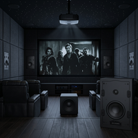 Sistem Audio Profesional Home Theater 7.2-channel Metal, Desain Skema Audio Tingkat Bioskop yang Dapat Disesuaikan, Grosir Speaker