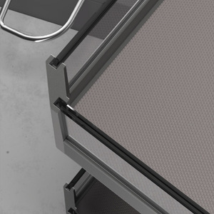 Unihopper Cabinet Pull-Out Basket Rectangle Multifunctional Storage Rack Easy Cleaning Food Container Drawer Type - Product Image 2