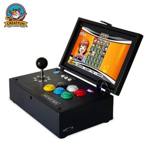 ตู้เกมอาร์เคดพกพาโลหะขนาด 10 นิ้ว รับประกัน 1 ปี รองรับหลายภาษา เกมต่อสู้พันเกม คอนโซลวิดีโอเกมสำหรับใช้ในบ้าน - Product Image 2