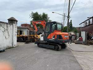 Doosan รถขุด DX55มินิมือสองเครื่องยนต์เดิมจาก yanmar ราคาถูกมอเตอร์ก่อสร้างโดยมี Liyuan - Product Image 4