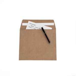 Sacs en papier auto-adhésifs de haute qualité, enveloppes en papier kraft, sacs enveloppes en papier non couché avec bande adhésive - Product Image 1