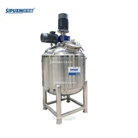 Sipuxin-Agitateur Automatique Scellé Haute Efficacité 600L pour Savon Liquide, Shampooing, Crème Glacée, Chocolat, Deux