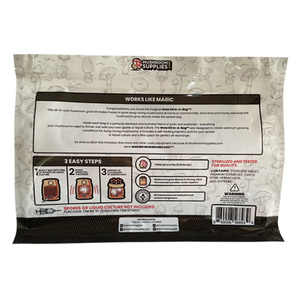 Bolsa de plástico mylar de 5 libras con estampado personalizado, bolsa con cremallera, fondo plano - Product Image 6
