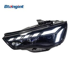 อุปกรณ์ตกแต่งไฟหน้ารถ LED, เหมาะสำหรับระบบไฟรถยนต์ <span class=keywords><strong>Audi</strong></span> 13-16ชุดประกอบไฟหน้า A3โมเดล RS แบบดัดแปลง - Product Image 1