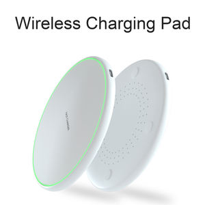 Custom Logo Gift Portable Wireless Phone <strong>Charger</strong> LED Light Fast 15W Charging Type-C Input 15W Fast Smart Wireless <strong>Charger</strong> - Product Image 4