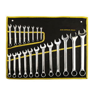 Clé à cliquet double embout réglable en acier au carbone de haute qualité, à double usage (polissage), personnalisable pour le bricolage et l'OEM, Shandong - Product Image 3