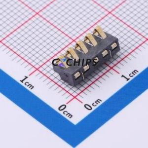 BC-25-5PD-300 Button & Strip Battery Connector SMD Connector Gold -55℃~+125 - Product Image 1