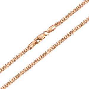 Collar <span class=keywords><strong>Chopar</strong></span> Clásico y Versátil de Oro de 18K, Cadena de Clavícula de Oro Rosa Puro Sólido y Brillante para Hombres y Mujeres - Product Image 2