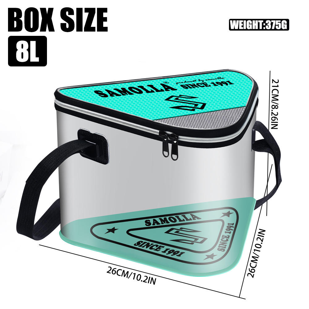 Blue triangular barrel -5-12L