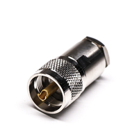 Connecteur UHF femelle SO-239 étanche à souder pour panneau
