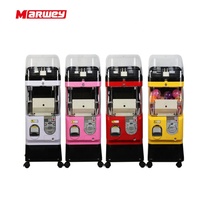 Marwey prix de gros Candy Gumball Arcade Machine Jouets Distributeur automatique de capsules avec vitrine