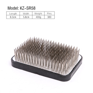 Support de composition florale en cuivre robuste de 50 mm rond, style japonais Ikebana Kenzan, avec logo personnalisé OEM <span class=keywords><strong>KZ</strong></span>-W46 - Product Image 6