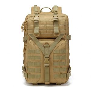 Grand sac à dos tactique de randonnée imperméable 900D pour l'extérieur, sac à dos Molle pour la randonnée - Product Image 4