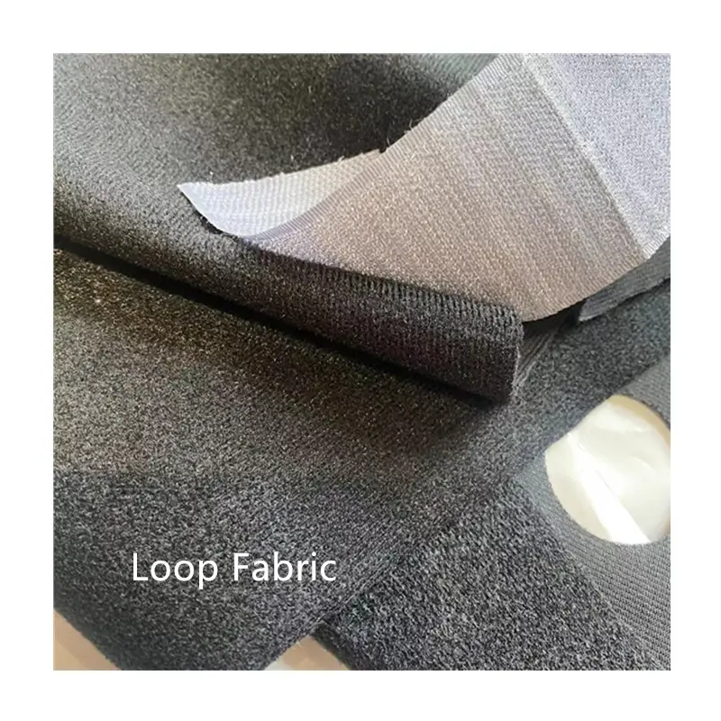 Fourniture directe d'usine Boucle Pile Tissu Simple Face Polaire 100% Polyester Tricot Brossé Tissu Jouet Tissus