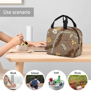 Borsa Termica Portatile di Lusso per Picnic e Campeggio, Riutilizzabile in Poliestere, Design Lei Palaka, con Cerniera - Product Image 3