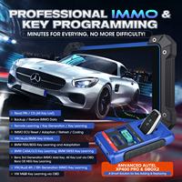 [Actualización de 3 Años] Autel MaxiIM IM608S II Máquina para Programar y Copiar Llaves de Coche, Escáner OBD2 Autel IM608 Ikey, Herramientas de Diagnóstico Vehicular