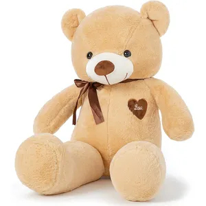 Niuniu Daddy beliebtes neues Design benutzer definierte ungefüllte Teddybär große Größe Riesige Plüsch Plüsch tier Haut