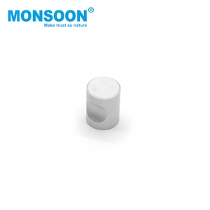 Hardware Fitting Wardrobe Cabinet Drawer Silver Lever Handles <b>Dresser</b> Single Hole Zinc Alloy Kitchen Furniture <b>Knobs</b> - Product Image 2