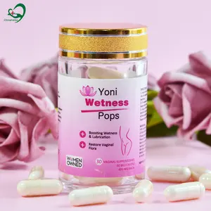 Hot Selling Yoni Pops für Nässe 300 Milliarden aktive Probiotika Kapseln Pulver Bio Vaginal Detox Reinigungs pillen für Frauen