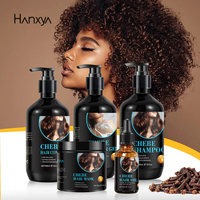 Perawatan Rambut Organik Chebe Private Label dengan Minyak Argan, Set Sampo & Kondisioner 500ml Anti-Rontok & Penumbuh Rambut