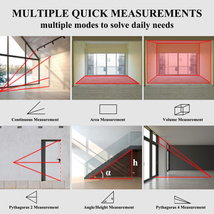 <span class=keywords><strong>Misuratore</strong></span> di Distanza <span class=keywords><strong>Laser</strong></span> CE D-60 Nuovo Design 2021 - Product Image 6
