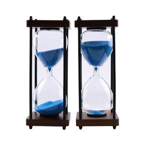 <span class=keywords><strong>Sablier</strong></span> personnalisé en bois 30min 20min, pour table de sable, minuterie de sable, de <span class=keywords><strong>luxe</strong></span> - Product Image 1