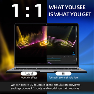 音乐喷泉，可编程干式甲板喷泉，喷水喷泉，户外定制 - Product Image 2