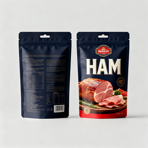 Bolsa Personalizada para Turquía, Bolsa <span class=keywords><strong>de</strong></span> Alta Barrera <span class=keywords><strong>de</strong></span> Aluminio y Nylon, Sobre para Especias, Bolsa para Carne Seca, Bolsa para Jamón - Product Image 5