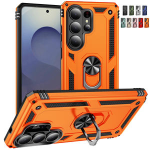 सैमसंग गैलेक्सी S26 अल्ट्रा फोन केस रिंग धारक, सैमसंग गैलेक्सी के लिए भारी शुल्क किकस्टैंड कवच शॉकप्रूफ मोबाइल कवर - Product Image 1
