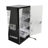 Présentoir à cigarettes Fournisseurs Magasin de tabac personnalisé Présentoir à cigarettes avec boîte à lumière LED