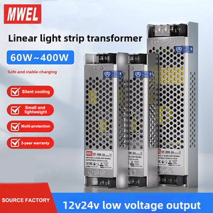 Controlador LED Ultra Delgado de 12V 24V 60W 100W 150W 200W 300W 400W AC-DC, Fuente de Alimentación para Tiras de Luz <span class=keywords><strong>Lineal</strong></span> Interior - Product Image 6