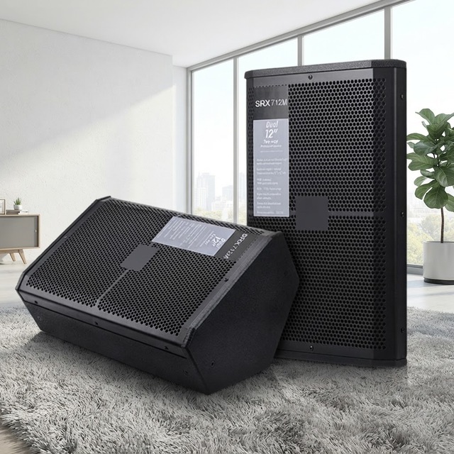 Factory Direct Sales of SRX712 12-speaker Dual-channel Two-way Professional Audio System Suitable for Parties and Churches.