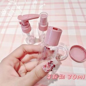 Travel <b>Spray</b> Bottle <b>Set</b> 30ml PET Transparent Face Cosmetic Lotion Bottles With <b>Spray</b> Head Travel Size - Product Image 4