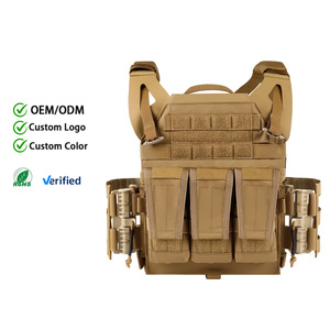 Porte-plaques tactique personnalisé JPC 2.0, système MOLLE, à libération rapide, entièrement modulaire, léger, équipement de terrain CS - Product Image 2