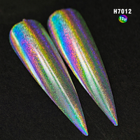 Regenbogen-Holographisches Pigment Hyper-Shifting Chamäleon für Nägel Autolack Beschichtung Laserpulver