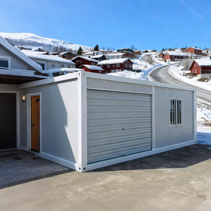 Prefabricated <b>House</b> 20ft Modern Modular Container Steel Home with Roll-up Door Design for Office Villa Hotel Farmhouse <b>Tool</b> Room - Product Image 4