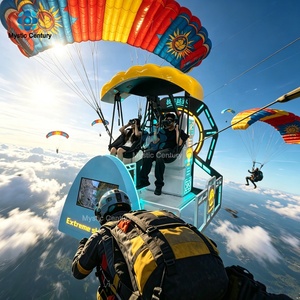 Machine de jeu de parachutisme extrême VR pour deux joueurs - <span class=keywords><strong>Vol</strong></span> aérien palpitant, survolant la mer de nuages - Product Image 2
